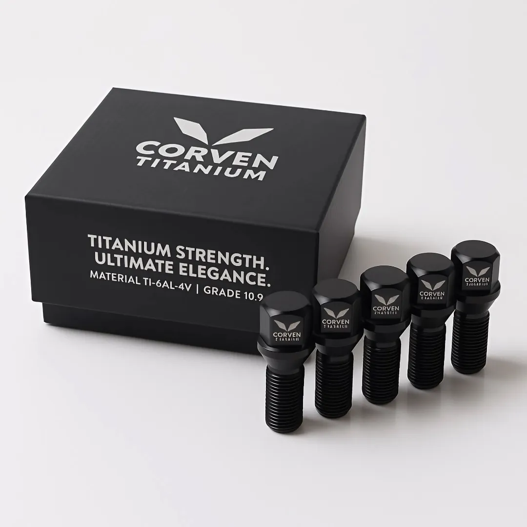CORVEN Titanium Lug Bolts - Premium Grade