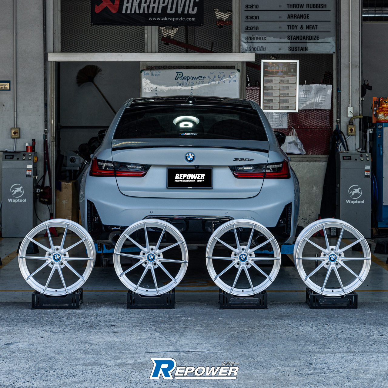 BMW G20 with CORVEN FORGED wheels