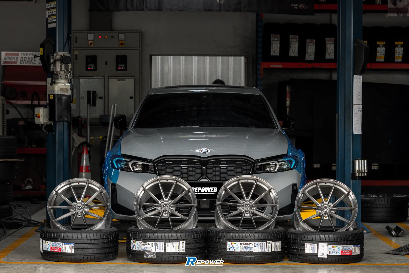 BMW G20 Side Profile with CORVEN FORGED Wheels - Sporty Elegance Forged Wheels