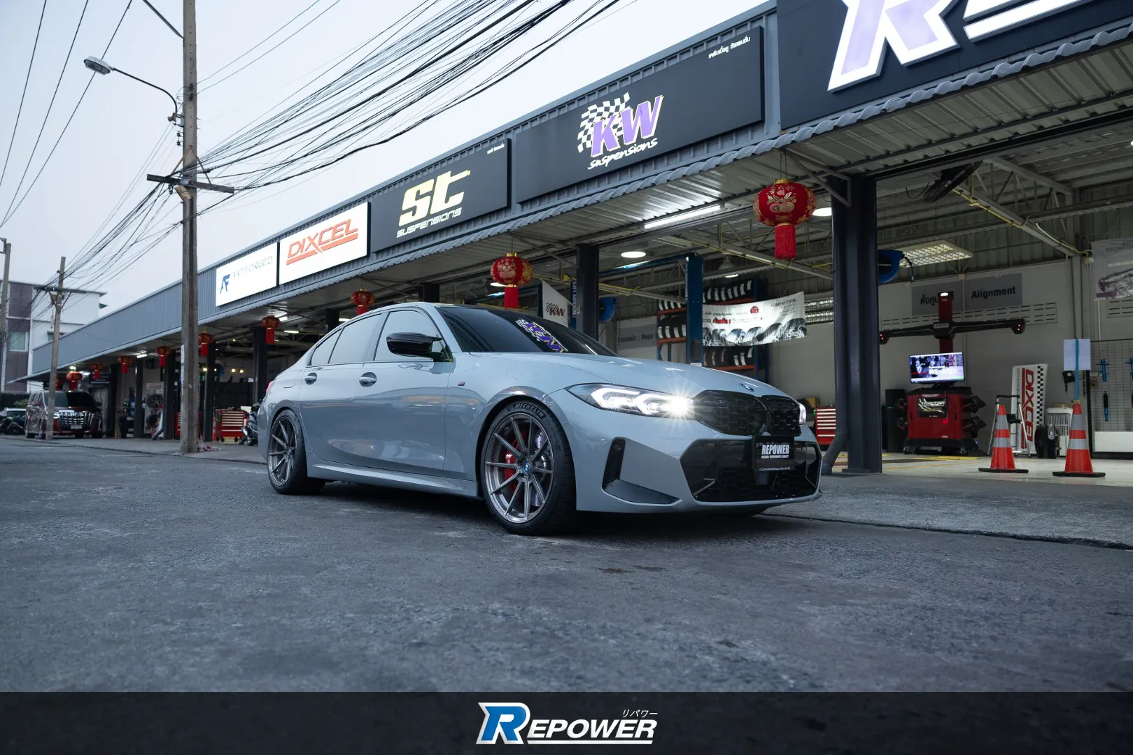 BMW G20 Side View with CORVEN FORGED Wheels - Dynamic Profile Forged Wheels